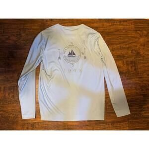 Weatherproof Vintage Long Sleeve Men’s Blue Dry Fit Shirt Sz:L